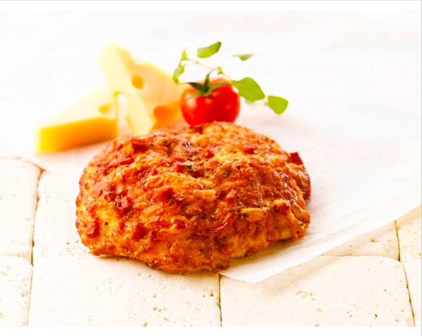 Focaccia skinka og ostur